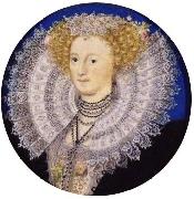 Nicholas Hilliard Portrait of Mary Sidney Herbert oil on canvas